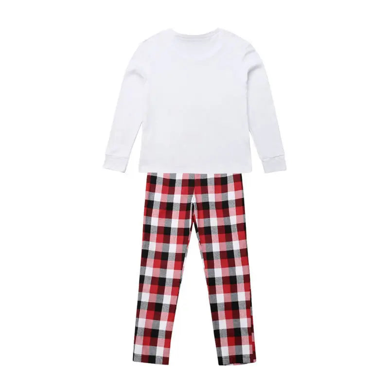 Pyjama de Noël Familial Garçon Fille - Ensemble Assorti Adulte et Enfant