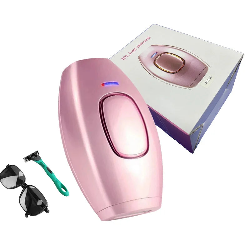 Épilateur IPL Portable Sans Douleur - Appareil Laser à Domicile pour Femmes
