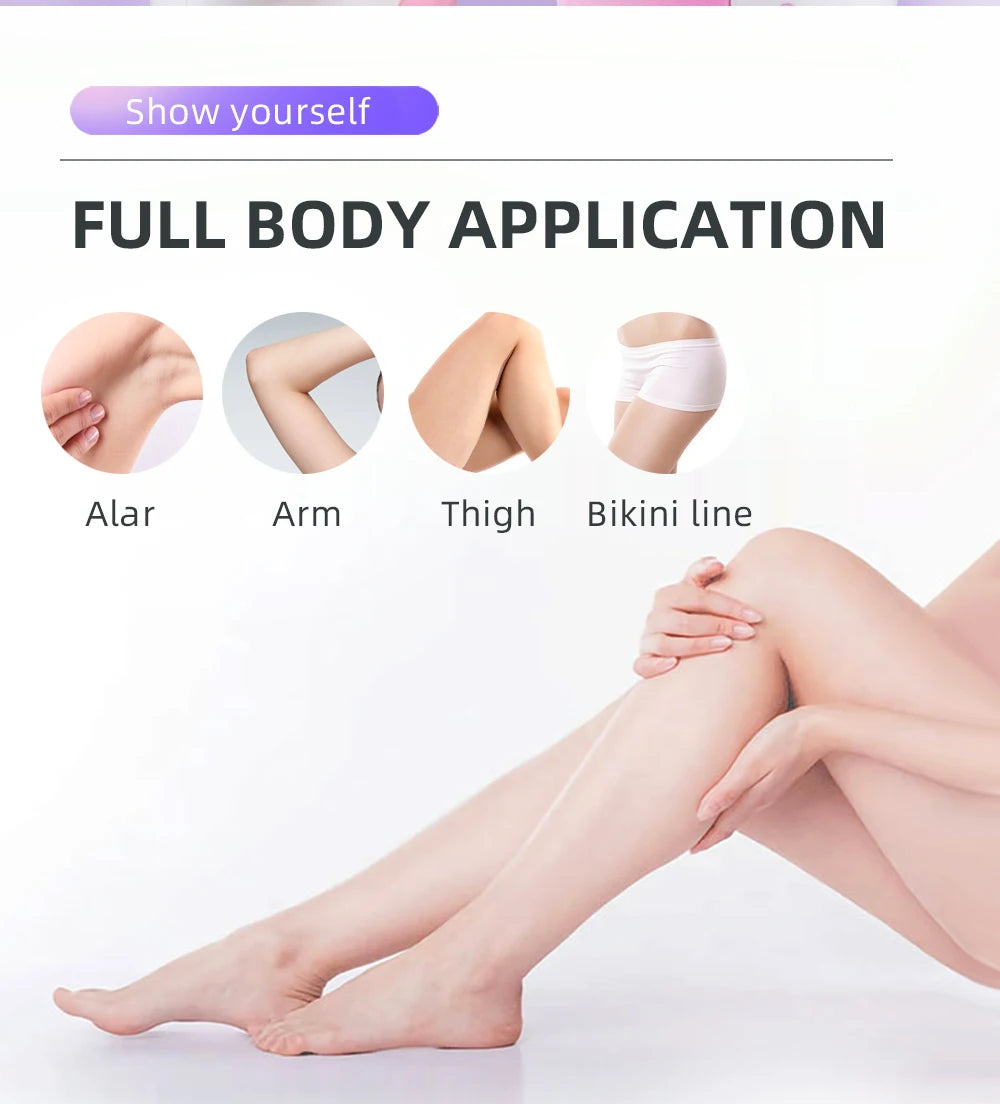 Rasoir Électrique Kemei KM-3018 - Épilateur Rechargeable Corps Complet Femme