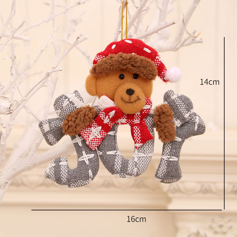 Ornements Étoile Rouge pour Sapin de Noël - Pendentif Décoratif Festif