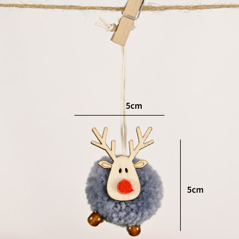 Ornements Étoile Rouge pour Sapin de Noël - Pendentif Décoratif Festif