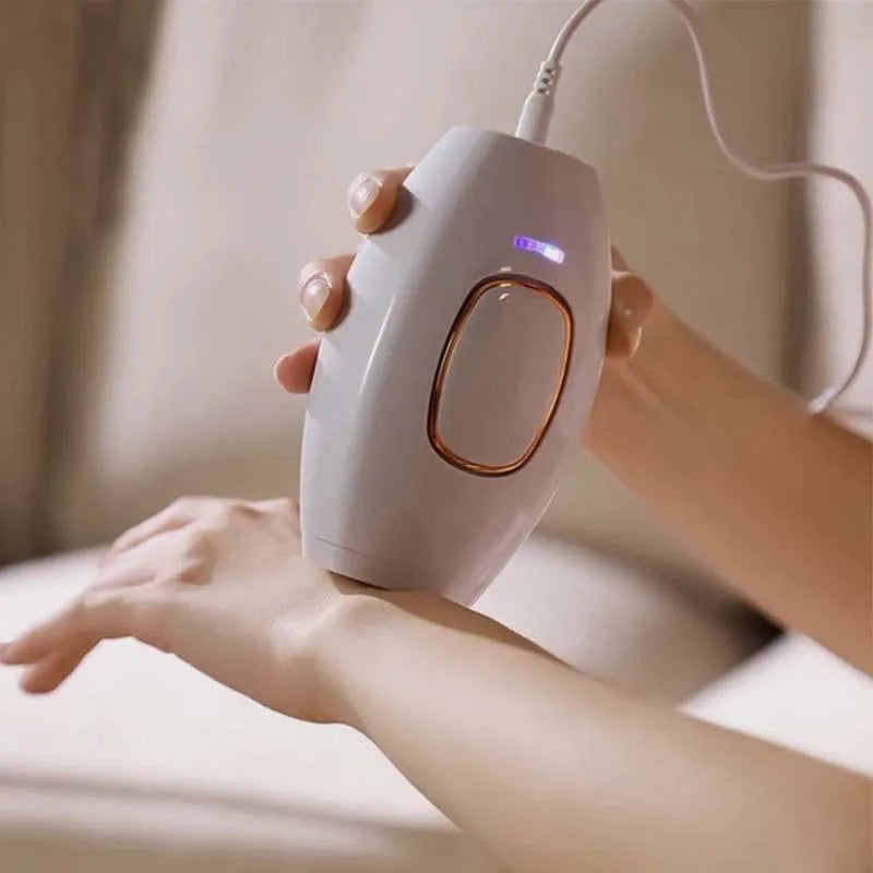 Épilateur IPL Portable Sans Douleur - Appareil Laser à Domicile pour Femmes