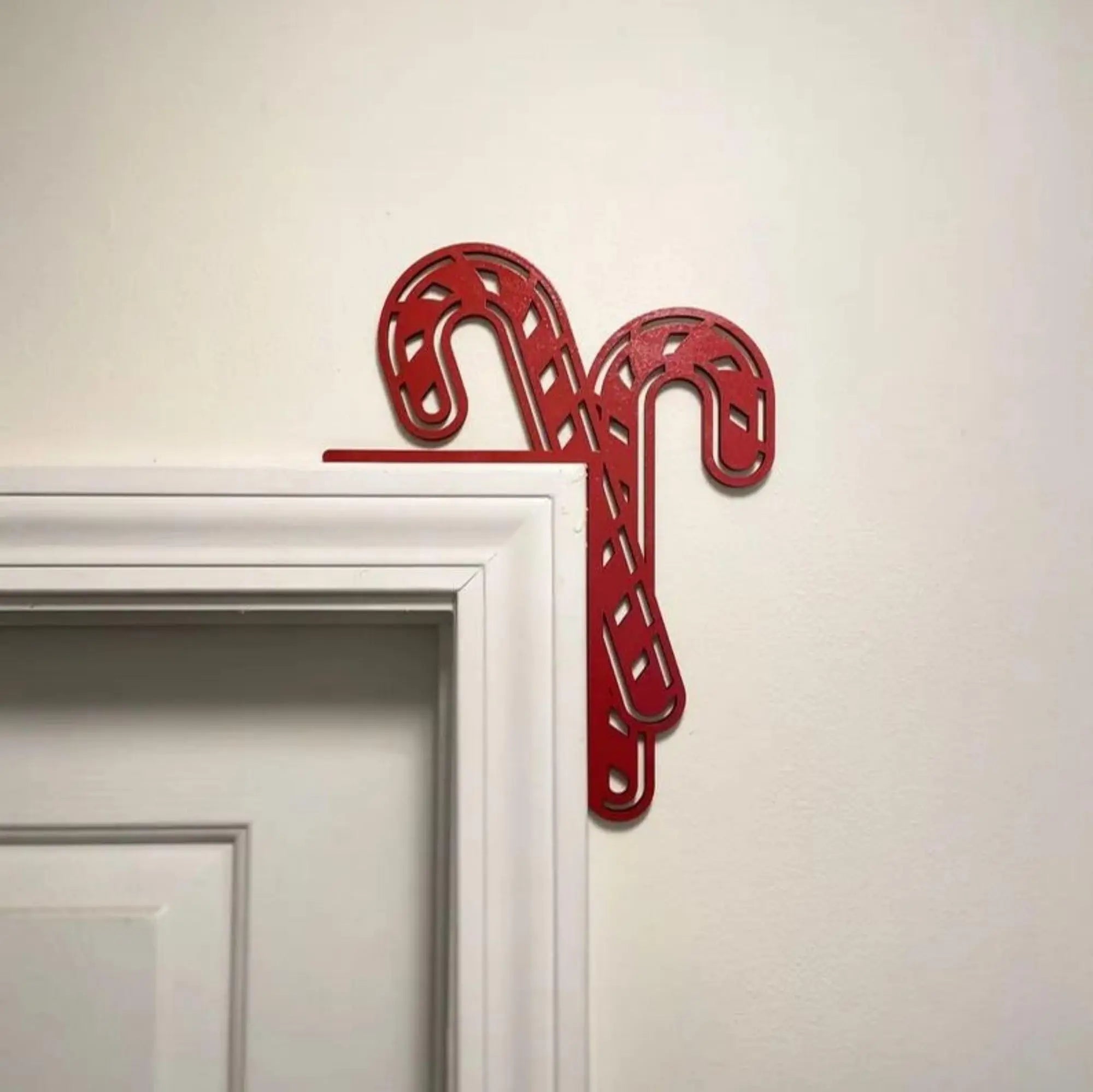 Christmas Decoration 2025 1pc Santa Clau Christmas Door Corner Decoration Diy Stitching Creatives Home Decor Colgante De Navidad