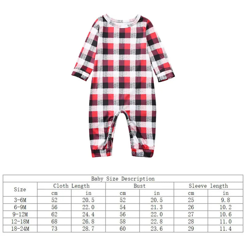 Pyjama de Noël Familial Garçon Fille - Ensemble Assorti Adulte et Enfant