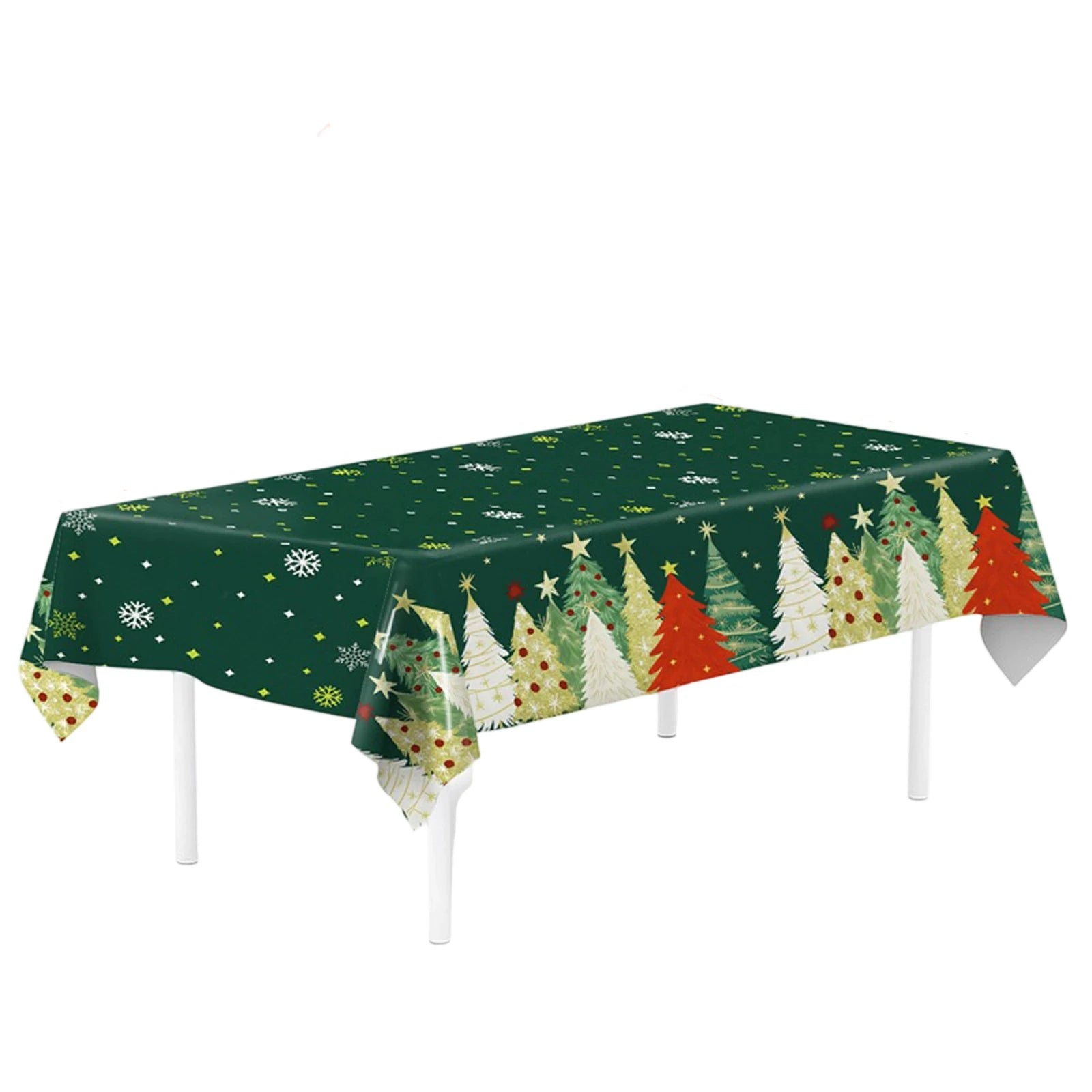 Nappe Jetable de Noël - Décoration Table Fête Thème Festif