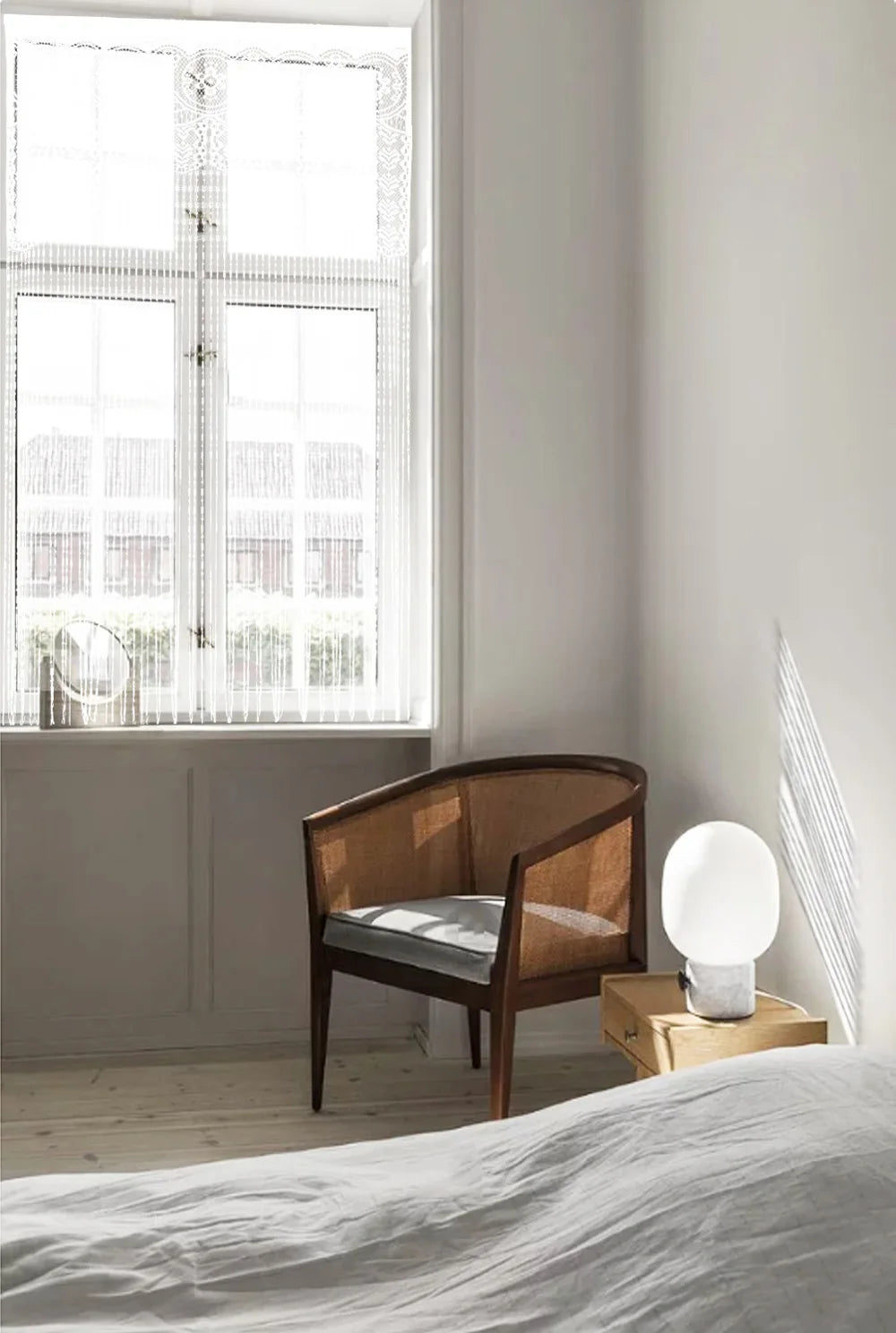 Macrame Lace Door String Curtain for Doorway Boho Window Panel Room Divider Wall Closet Curtains for Bedroom Living Room Kitchen