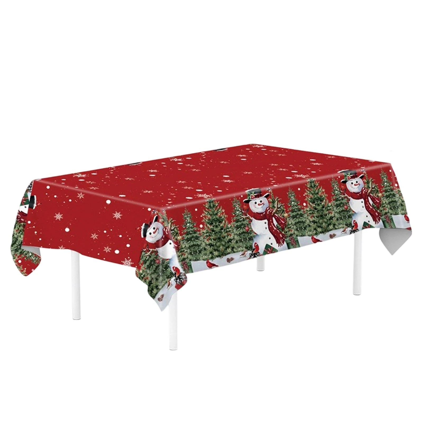 Nappe Jetable de Noël - Décoration Table Fête Thème Festif