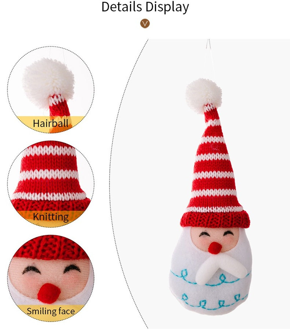 Ornements Étoile Rouge pour Sapin de Noël - Pendentif Décoratif Festif