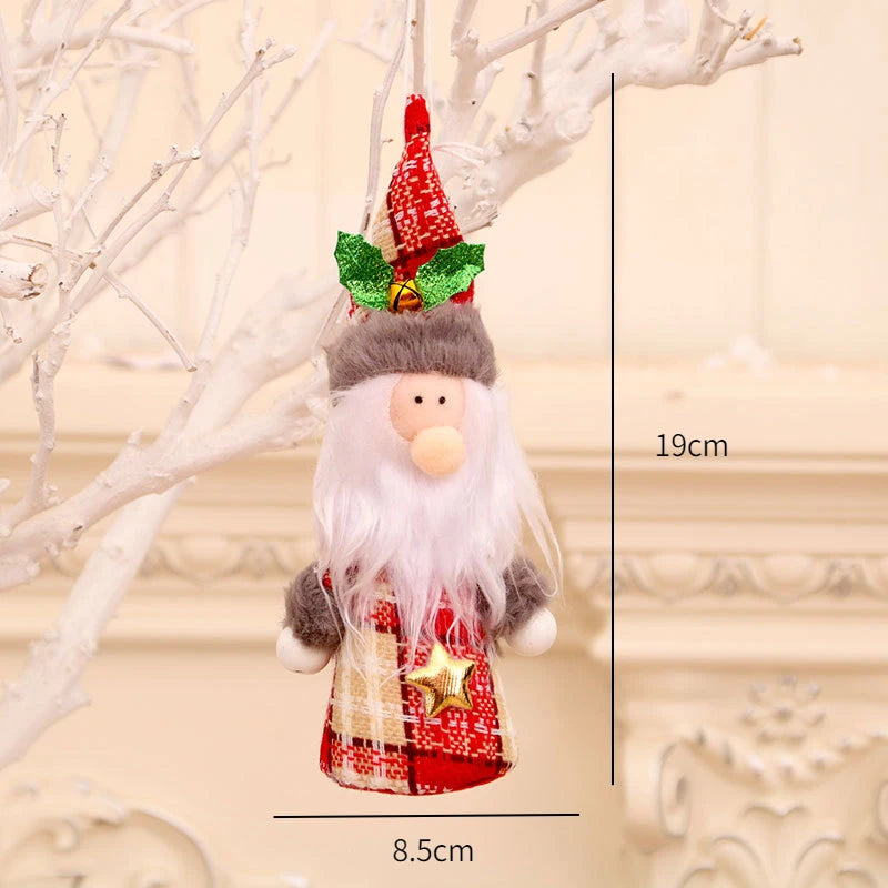 Ornements Étoile Rouge pour Sapin de Noël - Pendentif Décoratif Festif