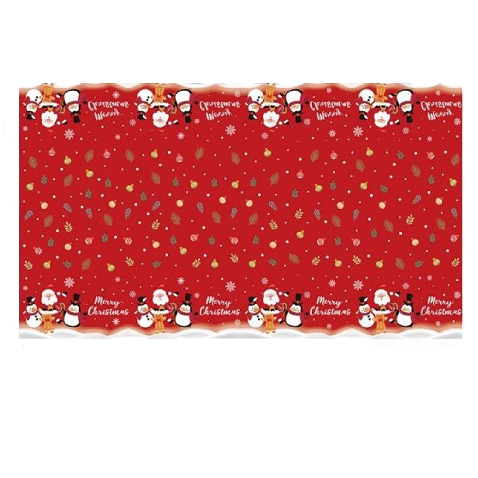 Nappe Jetable de Noël - Décoration Table Fête Thème Festif