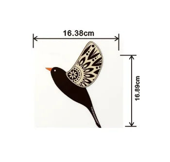 Décoration Murale Oiseau Volant en Bois - Art Mural Naturel