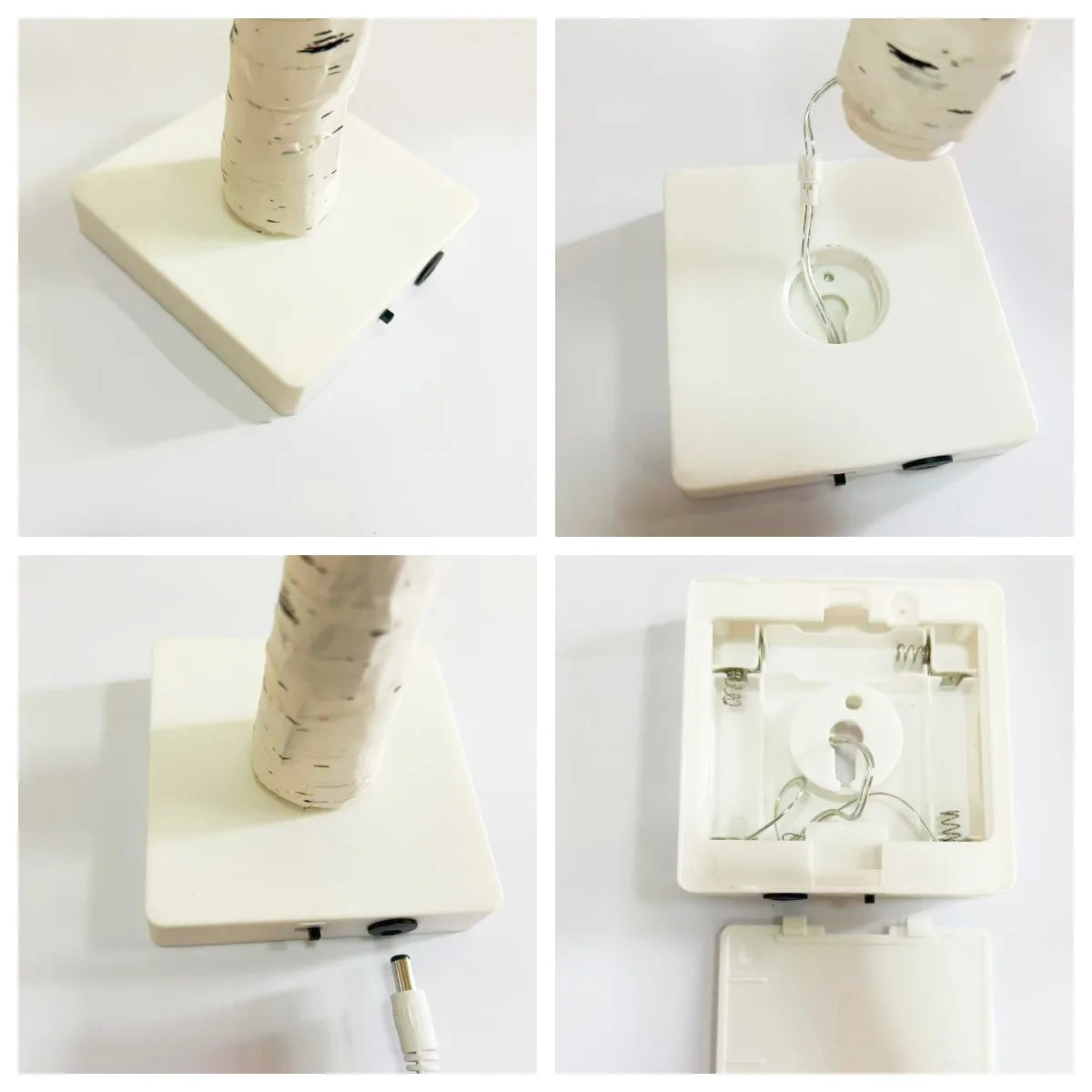 Arbre Lumineux LED Bouleau 144 LED - Blanc Chaud USB/Batterie - Décoration Noël