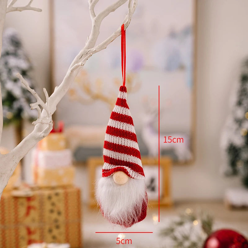 Ornements Étoile Rouge pour Sapin de Noël - Pendentif Décoratif Festif